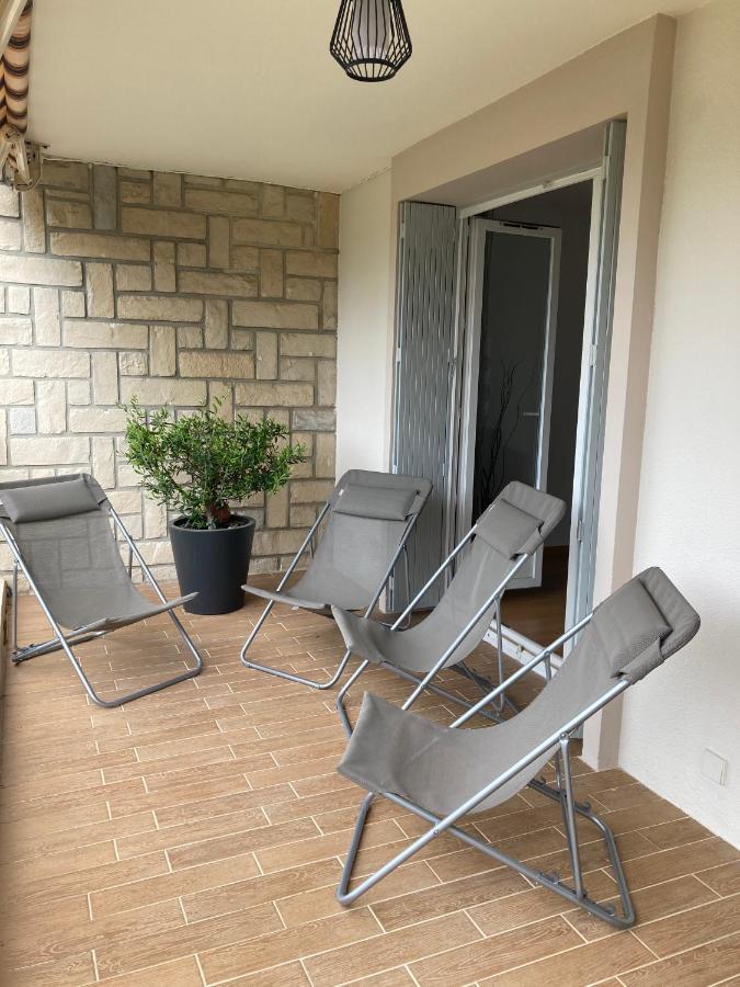 Les Palmiers Apartment Saint-Cyr-sur-Mer Exterior foto